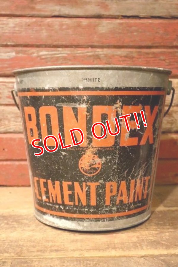 画像1: dp-240814-20 BONDEX CEMENT PAINT / 1950's Bucket