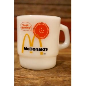 画像: dp-240814-16 McDonald's / Fire-King 1960's-1970's Stacking Mug