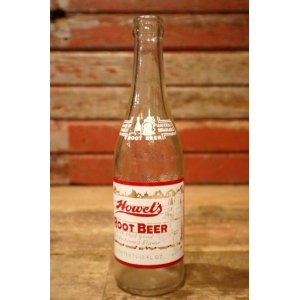 画像: dp-240814-09 Howel's ROOT BEER 1950's-1960's 12 FL. OZ. Bottle