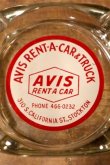 画像1: dp-240814-45 AVIS RENT-A-CAR & TRUCK / Vintage Glass Ashtray