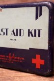 画像3: dp-240814-21 Johnson & Johnson / 1960's-1970's FIRST AID KIT BOX