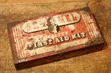 画像: dp-231016-73 SENTINEL / 1940's UTILITY FIRST AID KIT BOX