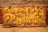 画像: dp-230601-21 License Plate 1942 OKLAHOMA "228 FARM 952"