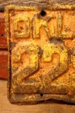 画像2: dp-230601-21 License Plate 1942 OKLAHOMA "228 FARM 952"