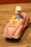 画像6: ct-240814-06 Donald Duck & Pluto / SUN RUBBER 1940's Toy Car