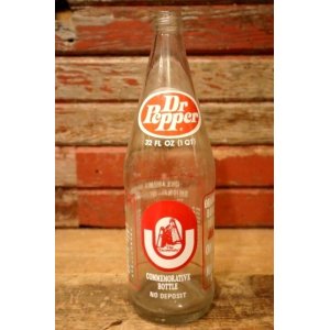 画像: dp-230101-65 University of Oklahoma / OKLAHOMA SOONERS 1975 National Champion Dr Pepper Bottle