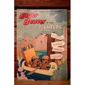 画像: ct-210601-35 CITIES SERVICE 1961 Eager Beaver in the LAND O' THE PIONEERS Comic