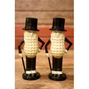 画像: ct-240814-22 PLANTERS / MR.PEANUT 1960's Salt & Pepper Shaker