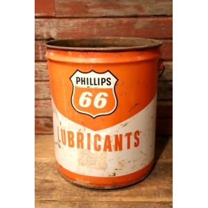 画像: dp-240911-49 PHILLIPS 66 / 1970's〜 5 U.S. GALLONS LUBRICANTS CAN