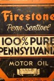 画像2: dp-240911-59 Firestone 1940's 100% PURE PENNSYLVANIA MOTOR OIL TWO U.S. GALLONS CAN