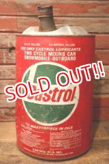 画像: dp-240911-48 Castrol / 1970's〜 6.5 U.S. GALLONS OIL CAN