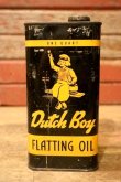 画像1: dp-240911-82 Dutch Boy / 1950's-1960's FLATTING OIL ONE QUART Can