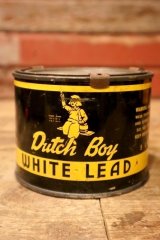 画像: dp-240911-80 Dutch Boy / 1950's-1960's WHITE LEAD 5 LBS. Can