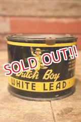 画像: dp-240911-80 Dutch Boy / 1950's-1960's WHITE LEAD 5 LBS. Can