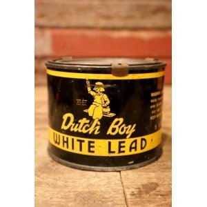 画像: dp-240911-80 Dutch Boy / 1950's-1960's WHITE LEAD 5 LBS. Can