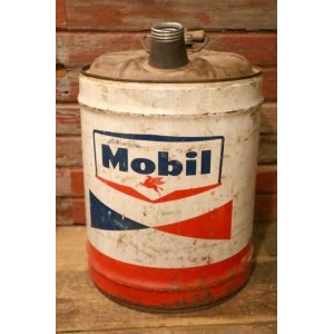 画像: dp-240911-51 Mobil / 1960's 5 U.S. GALLONS CAN