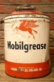 画像3: dp-240911-38 Mobilgrease / 1940's-1950's 5 U.S. GALLONS CAN