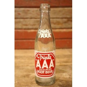 画像: dk-017 Triple "AAA" ROOT BEER / 1960's 6 1/2 FL. OZ. Bottle