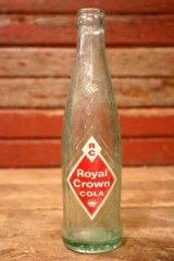 画像: dk-016 ROYAL CROWN COLA / 1950's 8 FL. OZ. Bottle