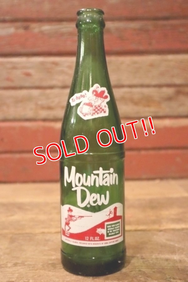 画像1: dk-021 Mountain Dew / 1960's 12 FL. OZ. Bottle