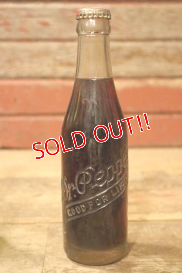 画像1: dk-008 Dr. Pepper  / 1940's 6 1/2 FL.OZ. Bottle