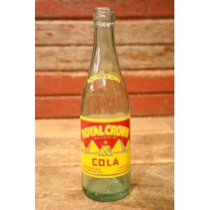 画像: dk-015 ROYAL CROWN COLA / 1940's 12 FL. OZ. Bottle