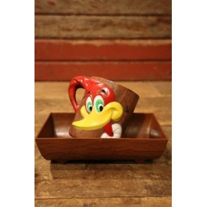 画像: ct-240911-05 Woody Woodpecker / 1960's Plastic Mug & Bowl Set (A)