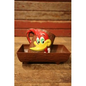 画像: ct-240911-05 Woody Woodpecker / 1960's Plastic Mug & Bowl Set (B)