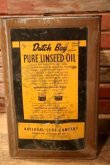 画像5: dp-240911-89 Dutch Boy / 1960's PURE LINSEED OIL 38 POUNDS CAN