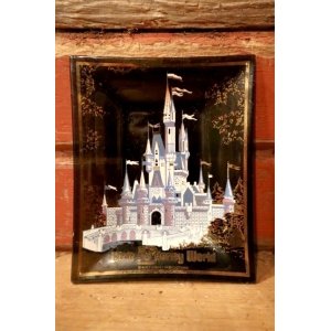 画像: ct-240814-30 Walt Disney World / 1970's Souvenir Glass Tray