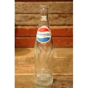 画像: dk-037 DIET PEPSI-COLA / 1970's 10 FL. OZ. Bottle