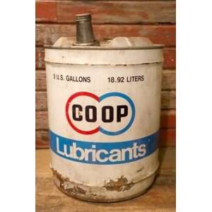 画像: dp-240911-30 CO-OP Lubricant / 1970's 5 U.S.GALLONS CAN