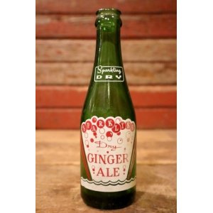 画像: dk-042 SPARKLING DRY GINGER ALE / 1960's 7 FL.OZ Bottle