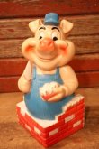 画像1: ct-241008-90 BAKERS SYSTEMS, INC. 1970's "Pig" Plastic Coin Bank