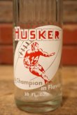 画像2: dk-054 HUSKER BEVERAGES 1950's 10 FL. OZ. Bottle