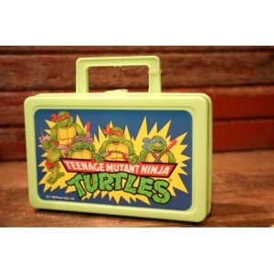 画像: ct-241008-05 TEENAGE MUTANT NINJA TURTLES (TMNT) / 1990 Plastic Lunch Box