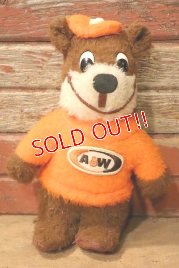 画像1: ct-241008-80 A&W Restaurant  / Great Root Bear 1960's-1970's Plush Doll