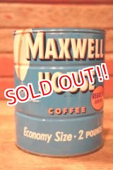 画像: dp-241027-06 MAXWELL HOUSE COFFEE 1950's TIN CAN