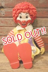 画像: ct-241008-78 Ronald McDonald / Hasbro 1978 Whistle Doll