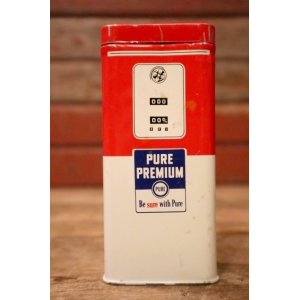 画像: dp-241027-04 PURE PREMIUM Gas Pump Tin Coin Bank