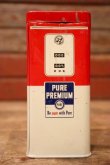 画像3: dp-241027-03 PURE PREMIUM Gas Pump Tin Coin Bank