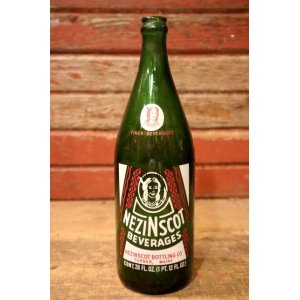 画像: dk-060 NEZINSCOT BEVERAGES 1970's 28 FL. OZ. Bottle