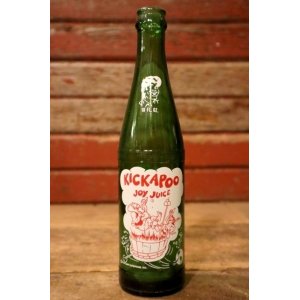 画像: dk-057 KICKAPOO JOY JUICE 1960's 10 FL. OZ. Bottle