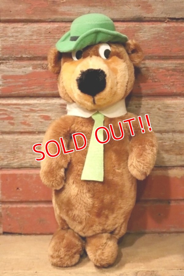 画像1: ct-241008-59 Yogi Bear / MIGHTY STAR 1980's Plush Doll