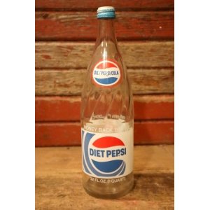 画像: dk-071 DIET PEPSI COLA / 1970's 32 FL.OZ. Bottle