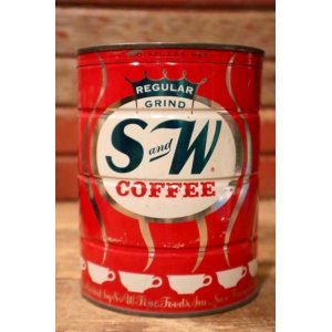 画像: dp-241106-50 S and W COFFEE / Vintage Tin Can