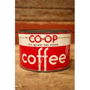 画像: dp-241106-41 CO-OP COFFEE / Vintage Tin Can