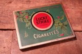 画像: dp-241106-14 LUCKY STRIKE / 1930's Tin Case "Merry Christmas"