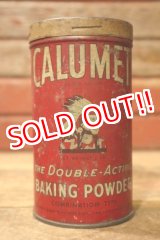 画像: dp-241106-11 CALUMET BAKING POWDER / 1930's 1 LB. CAN