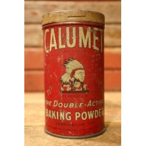 画像: dp-241106-11 CALUMET BAKING POWDER / 1930's 1 LB. CAN